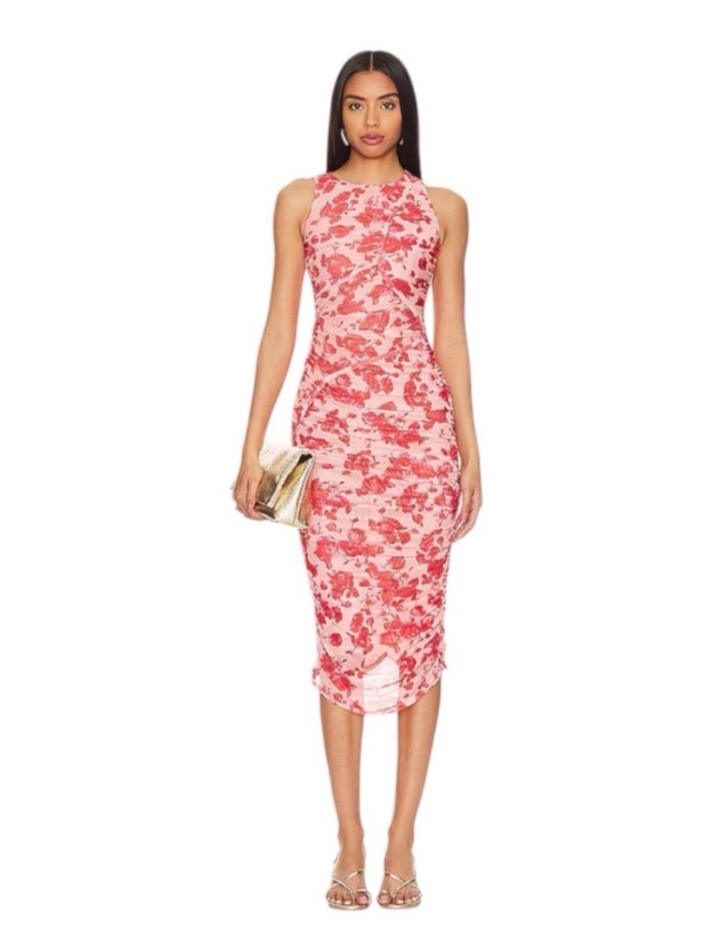 Bardot Floral Felicia Mesh Dress